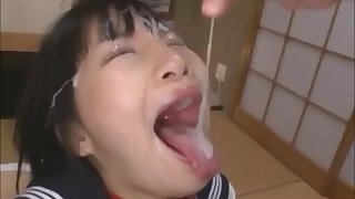Fuck my creamy Japanese mouth