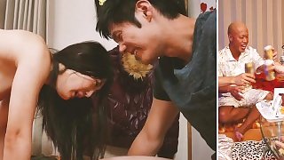 GIRLFRIEND PAYS BOYFRIEND DEBT - JAV PMV